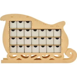 Beyond The Page MDF Sleigh Advent Calendar