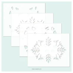 Concord & 9th Stencil 4.75"X6" 4/Pkg - Threads Of Kindness