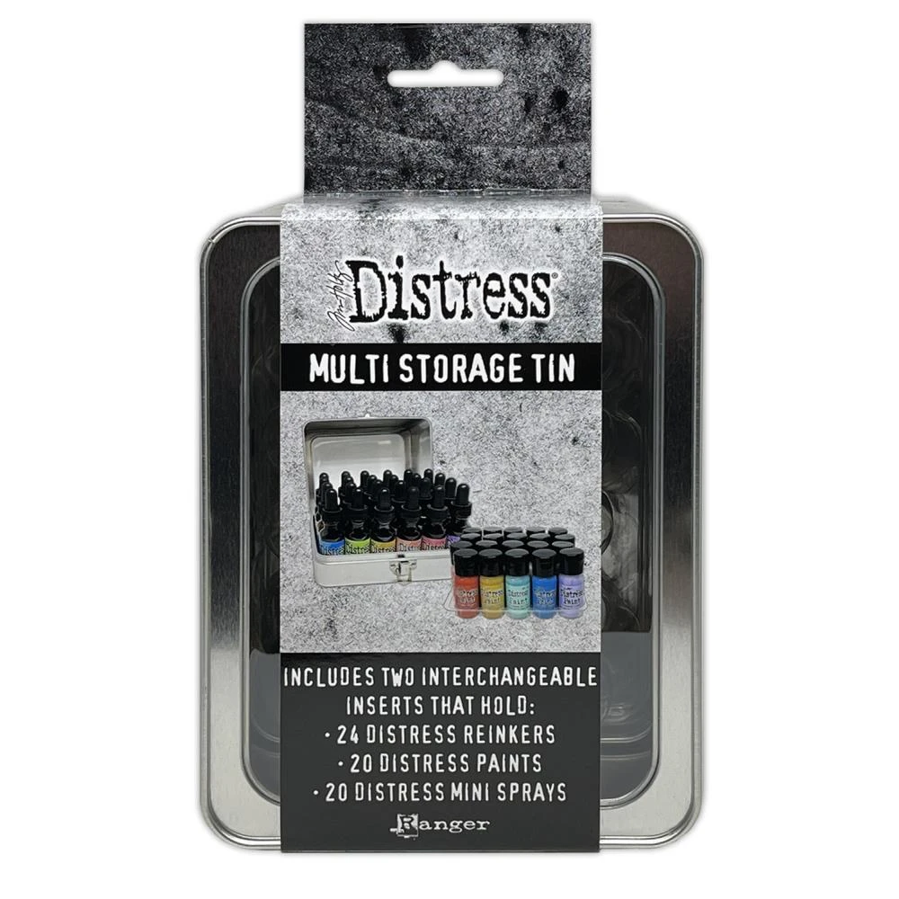 Tim Holtz Distress Multi Storage Tin 1 Tim Holtz Distress Multi Storage Tin