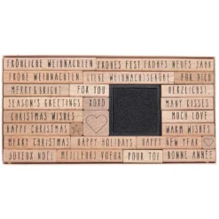 RICO Design - Stempelset Merry Christmas, Handwriting