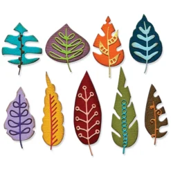 Sizzix • Thinlits Die Set Artsy Leaves