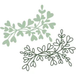 Honey Bee - Lovely Layers: Heart Vine - Honey Cuts