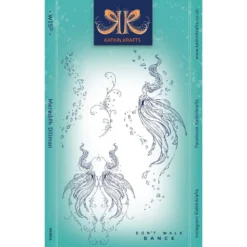 Katkin Krafts Wisp 6 In X 8 In Clear Stamp Set