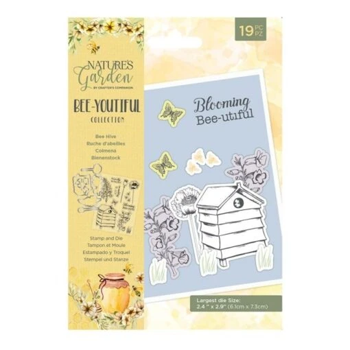 Bee Youtiful Collection - Stamp&Die Set - Bee Hive -Basteltraum Verkauf bee youtiful stamp die set bee hive