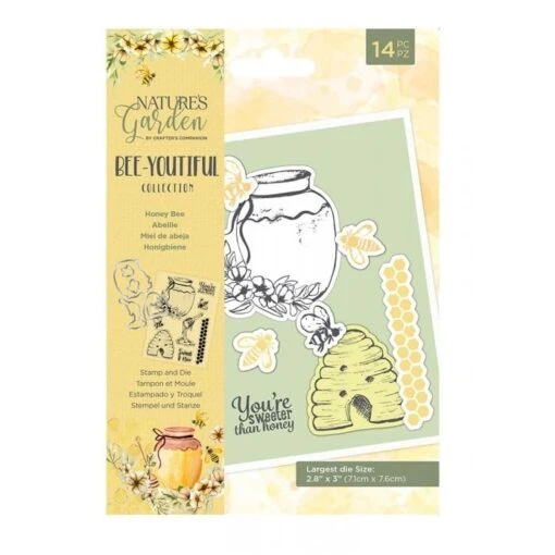 Bee Youtiful Collection - Stamp&Die Set - Honey Bee -Basteltraum Verkauf bee youtiful stamp die set honey be