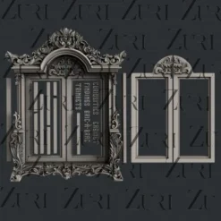 Zuri - Curiosities Cabinet Plus Free Cabinet Doors