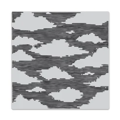 Hero Arts 6"x6" Cling Stamp: Passing Clouds Bold Prints