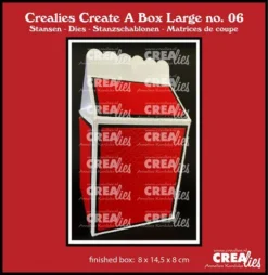 Crealies Create A Box Large Milchkarton Groß