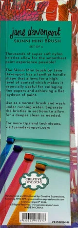 Jane Davenport Skinni Mini Brush (3pcs) 2 Jane Davenport Skinni Mini Brush (3pcs) - Image 2
