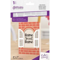 Gemini Cut And Emboss Folder - Open Window