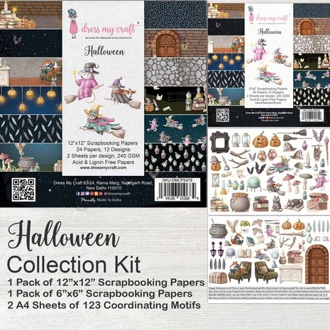 Dress My Craft - Halloween Collection Kit 1 Dress My Craft - Halloween Collection Kit