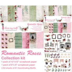 Dress My Craft - Romantic Roses Collection Kit