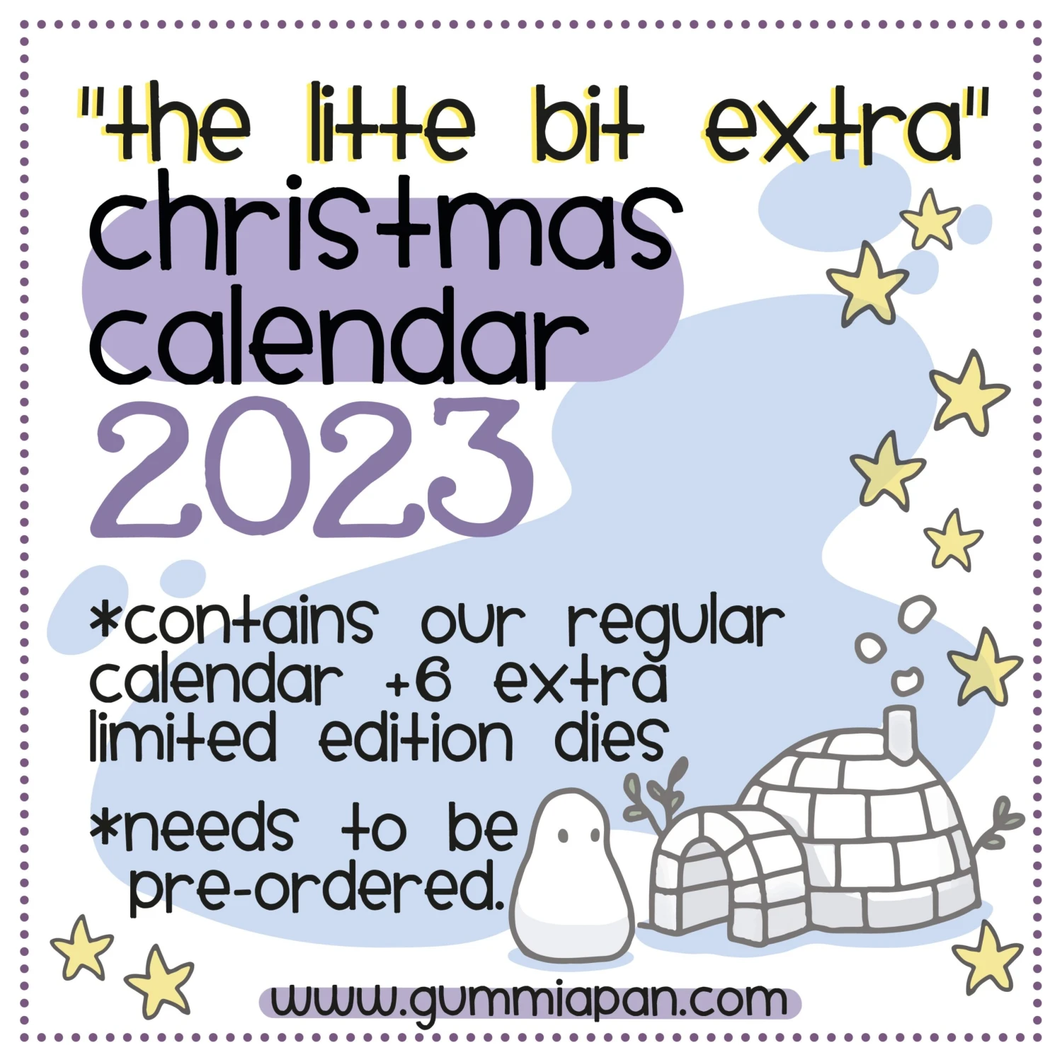 VORBESTELLUNG - "The Little Bit Extra" Christmas Calendar 2023 - Gummiapan 1 VORBESTELLUNG - "The Little Bit Extra" Christmas Calendar 2023 - Gummiapan