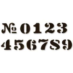 Cargo Stencil Numbers