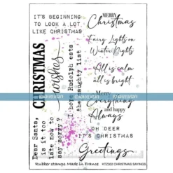 Katzelkraft - Christmas Sayings - Stempel Zitate Weihnachten - A5