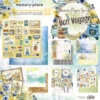 Memory Place - Kawaii Paper Goods Bon Voyage 12x12 Inch Paper Pack