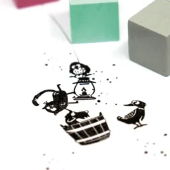 Cat On Appletrees - Ministempel-Adventskalender 5 8 Cat On Appletrees - Ministempel-Adventskalender 5 -Basteltraum Verkauf ministempel adventskalender 54