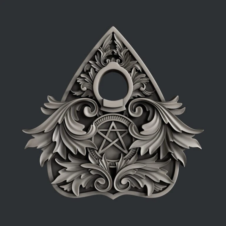 Zuri - Ouija Planchette 1 Zuri - Ouija Planchette