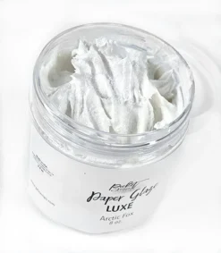 Picket Fence Studios Paper Glaze Luxe Arctic Fox 8 Oz