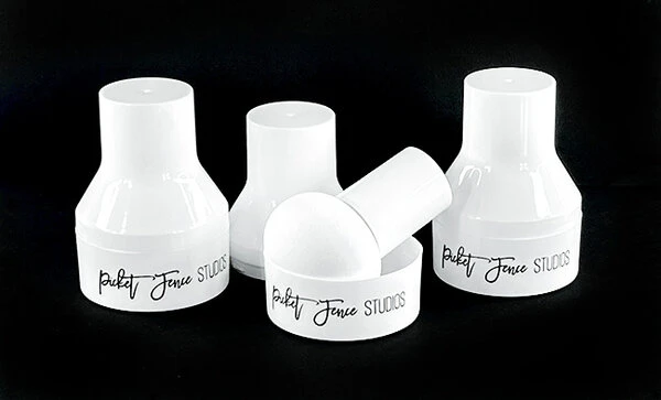 Picket Fence Studios - Paper Pouncers White (3pcs) 2 Picket Fence Studios - Paper Pouncers White (3pcs) - Image 2