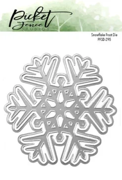 Picket Fence Studios - Snowflake Frost Die 4x6 Inch Metal Dies