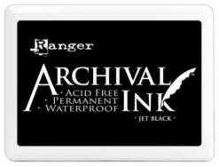 Ranger Archival Jumbo Ink Pad - Jet Black