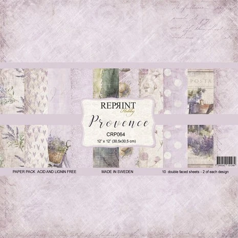 Reprint - Provence 12x12 Inch Paper Pack 1 Reprint - Provence 12x12 Inch Paper Pack