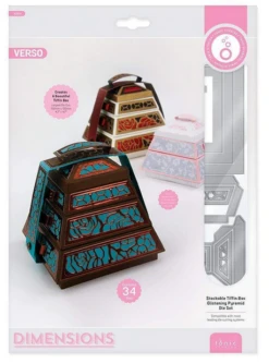 Tonic Studios - Stackable Tiffin Box - Glistening Pyramid Die Set