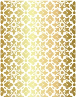 Honey Bee - Fanciful A2 Hot Foil Plate - Honey Cuts