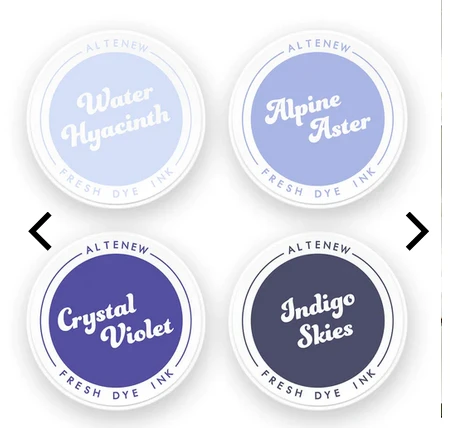 Altenew - Blue Mountains Fresh Dye Ink Bundle 1 Altenew - Blue Mountains Fresh Dye Ink Bundle