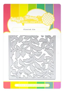 Waffle Flower - Flourish Panel Die