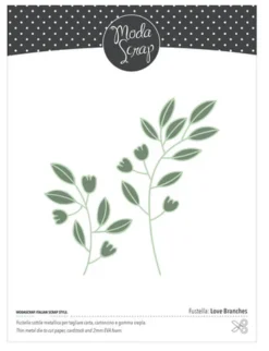 MODASCRAP FUSTELLA - LOVE BRANCHES