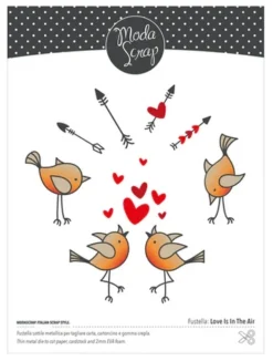 MODASCRAP FUSTELLA - LOVE IS IN THE AIR