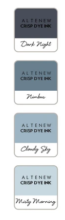 Altenew - Tranquility Crisp Dye Ink Mini Cube Set