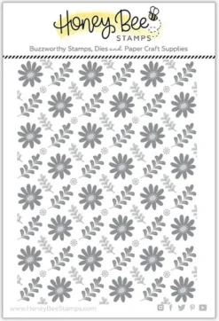 Honey Bee - Daisy Field - 3D Embossing Folder