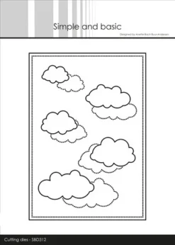 Simple And Basic A6 High In The Skies Cutting Dies