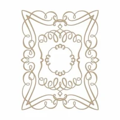 Spellbinders Elegant Rectangle Hot Foil Plate