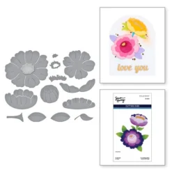 Spellbinders - In Bloom Etched Dies