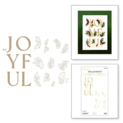 Spellbinders - Joyful Glimmer Hot Foil Plate