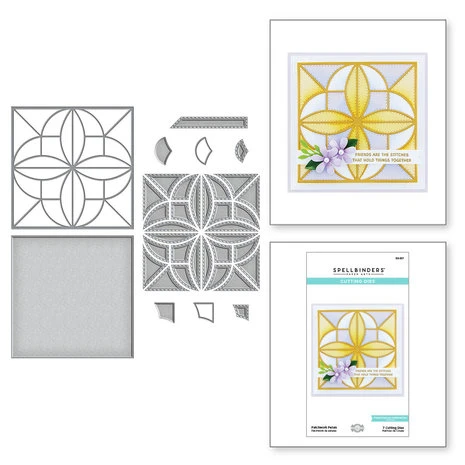 Spellbinders - Patchwork Petals Etched Dies 1 Spellbinders - Patchwork Petals Etched Dies
