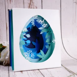 Layered Easter Eggs Layered Easter Eggs