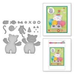 Spellbinders - Kitty Hugs Cutting Dies