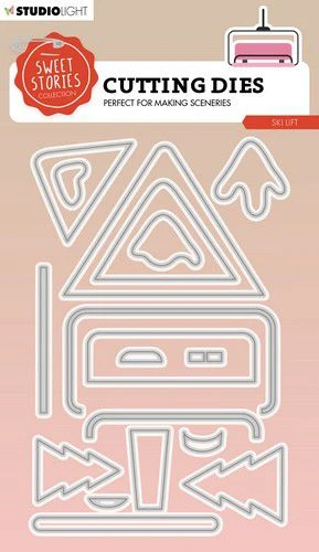 Studio Light Cutting Die Sweet Stories Nr.682 1 Studio Light Cutting Die Sweet Stories Nr.682