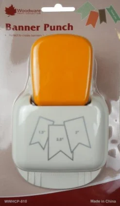 Woodware Banner Punch